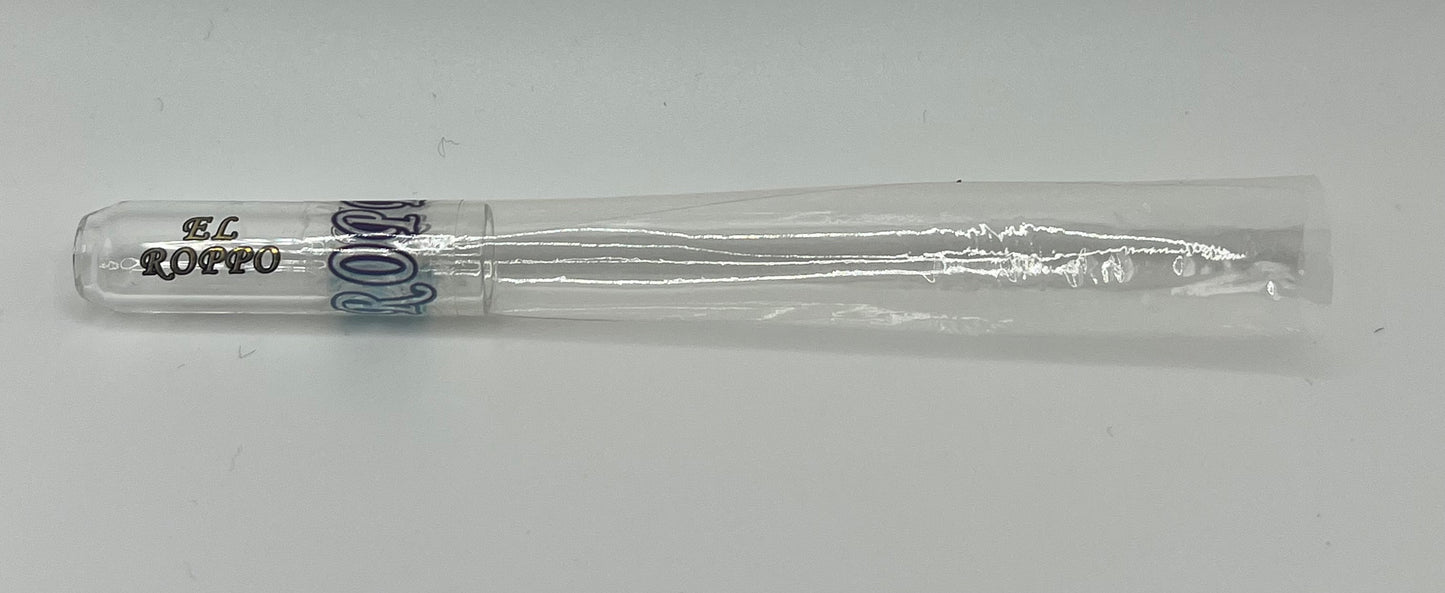 CRYSTAL CLEAR 10 COUNT CASE OF PUSH PACKS 1.5-2G GLASS BULLET CONES