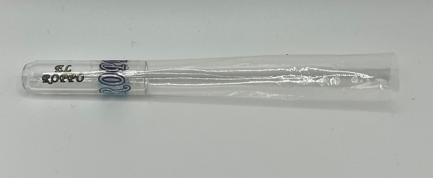 CRYSTAL CLEAR 10 COUNT CASE OF PUSH PACKS 1.5-2G GLASS BULLET CONES