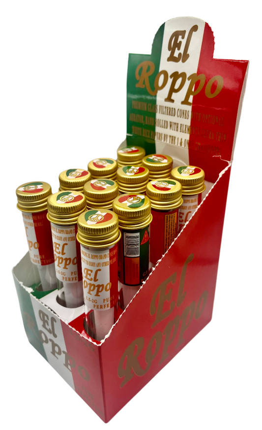 PURE PERFECTION 12 COUNT CASE OF SINGLE 1.5-2G GLASS BULLET CONES