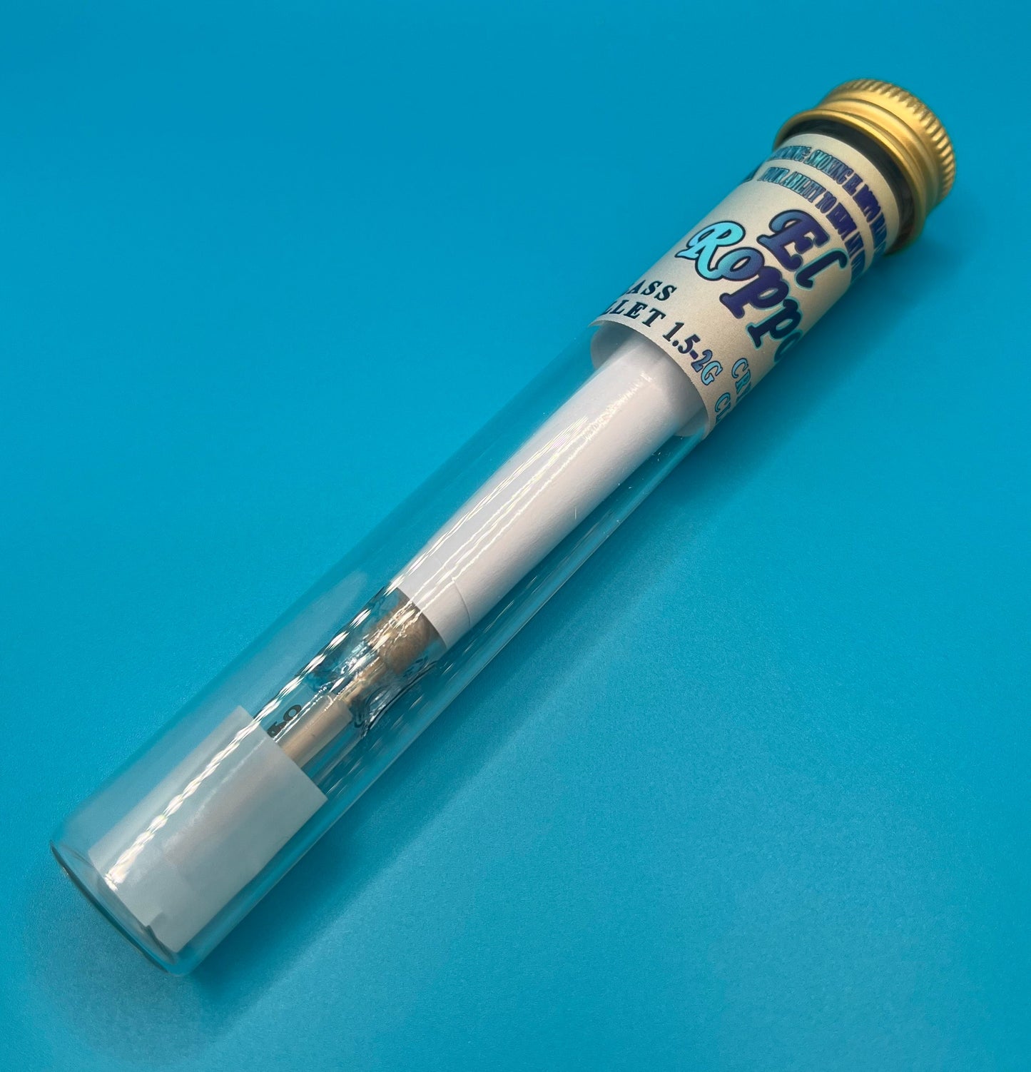 CRYSTAL CLEAR 12 COUNT CASE OF SINGLE 1.5-2G GLASS BULLET CONES