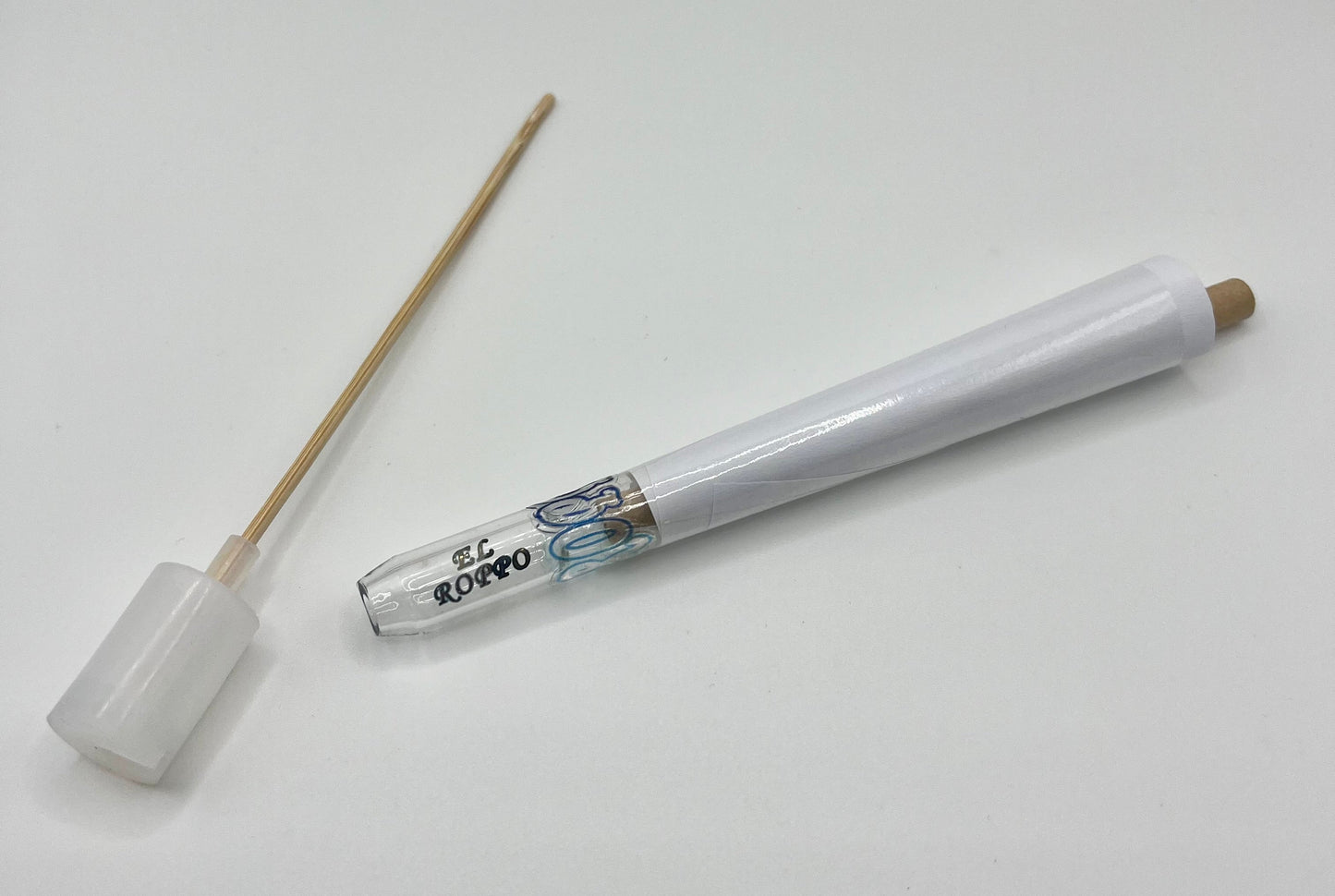 CRYSTAL CLEAR SINGLE GLASS BULLET CONE