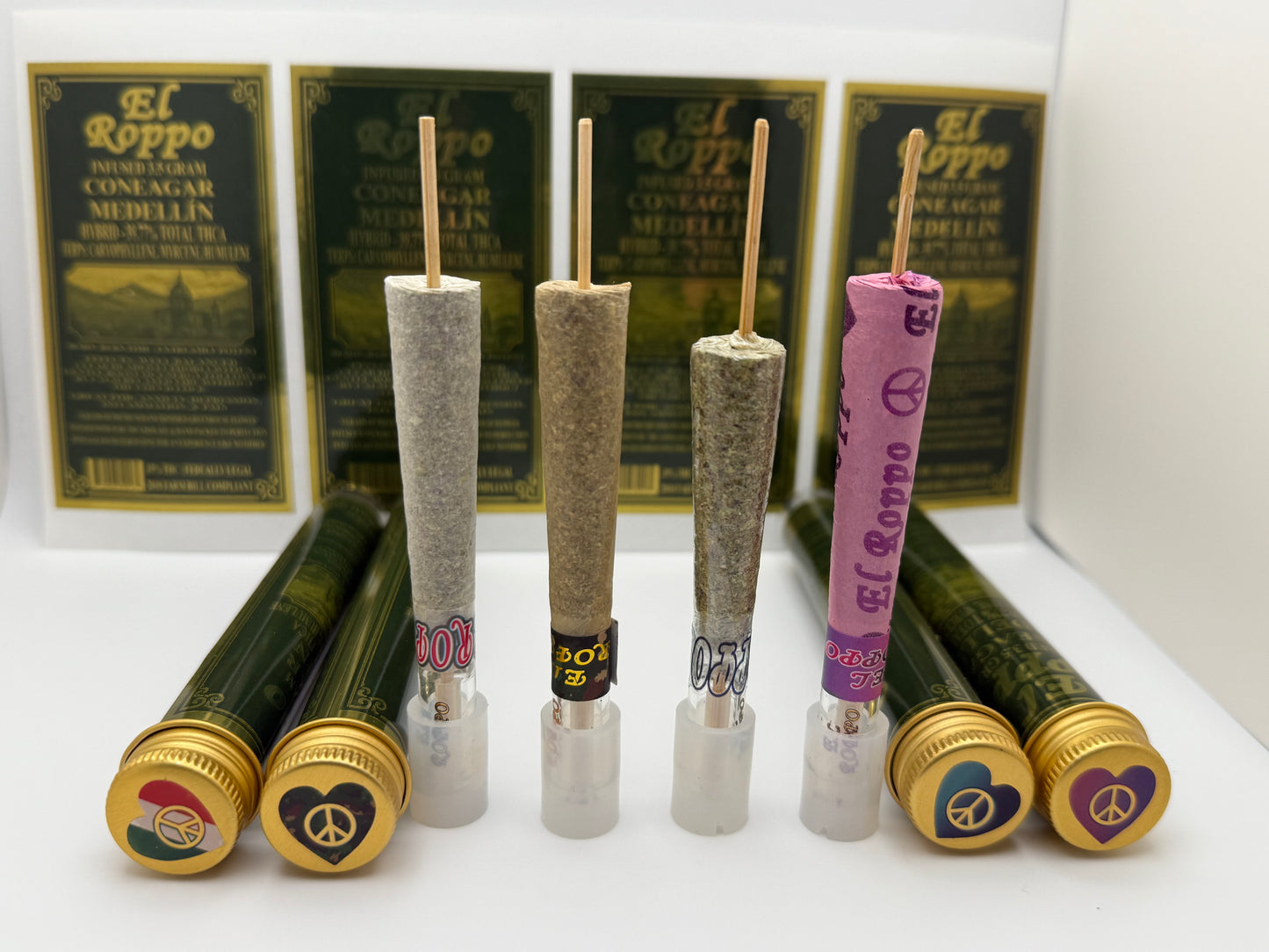 3.5 GRAM INFUSED CONEAGAR | MEDELLIN HYBRID 39.77% TOTAL THCA